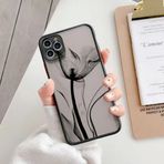 GINASH Lüks Vintage Gül Çiçek Kapak Xiaomi Mi 13 12T 11T 11 Lite 5G Redmi Not 9 10 12 Pro Artı 9S 10S 11S Siyah Sert Case Arka,3,Mi 12T