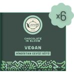 Ginger İstanbul Vegan Tablet Çikolata Seti 6 Adet x 40 gr