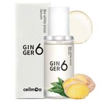 GINGER6 Like Snow Serum - Peptitler, Hyaluronik Asit ve Zencefil Özü, Sebum Kontrolü ve Sakinleştirici, Doğal Malzemeler ile Yaşlanma Karşıtı ve Nemlendirici Yüz Serumu - 30ml