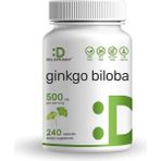 Ginkgo Biloba 500mg Per Serving, 240 Capsules