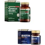 Ginkgo Biloba 60 Tablet + Biotin 5000 Mcg 30 Tablet