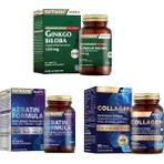 Ginkgo Biloba 60 Tablet + Hidrolize 30 Tablet + Keratin Formula 60 Tablet