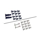 Gintai 2 adet İsim Plakası Vidaları ACCS ve 12 adet Alt Kapak için değiştirme için DELL XPS 13 9343 9350 9360 15 9550 9560 9570 M5510
