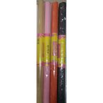 Ginza Oluklu Mukavva 50X200 4`lu - Siyah - Turuncu - Pembe - Açık Kahverengi