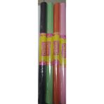 Ginza Oluklu Mukavva 50X200 4`lu - Siyah - Yeşil - Turuncu - Pembe