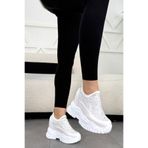 GİNZA SHOES DİVA Taşlı Yüksek Tabanlı Spor Ayakkabı