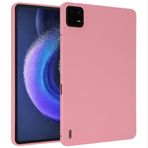 Giopuey Xiaomi Pad 6S Pro için kılıf, arka kılıf, yumuşak TPU kılıf, ultra ince, titreşim önleyici ve kaymayan – pembe
