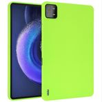 GIOPUEY Xiaomi Pad 6S Pro için kılıf, yumuşak TPU arka kapak, ultra ince, titreşim önleyici ve kaymaz, hantal değildir - yeşil