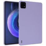 GIOPUEY Xiaomi Pad 6S Pro Kılıf, Ultra İnce Yumuşak TPU Arka Kapak, Titreşim Önleyici ve Kaymaz - Mor