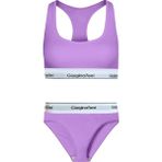 Giorgina Ferri 2’li Set Kadın Günlük Kullanıma Uygun Spor Bralet + Slip Külot Elsa - XL - Mor