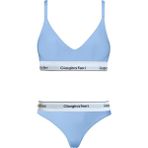 Giorgina Ferri 2’li Set Kadın Günlük Kullanıma Uygun Spor Sütyen+ Tanga Külot Kelly - XL - Mavi