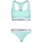 Giorgina Ferri G-254 D Bianca Günlük Kullanıma Uygun Kadın Spor Bralet+Tanga Külot 2’li Set