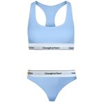 Giorgina Ferri G-254 E Bianca Günlük Kullanıma Uygun Kadın Spor Bralet+Tanga Külot 2’li Set