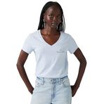 Giorgina Ferri GF-503 D Irina Premium ESS Logo V Yaka Tee Kadın T-Shirt