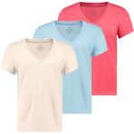 Giorgina Ferri GF-505 B Rosie 3'lü Kutu Premium V Yaka Tee Kadın T-Shirt