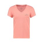 GIORGINA FERRI Premium Kadın ESS Logo V Yaka Tee T-shirt Irina