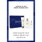 Giorgio Armani Acqua Di Gio Edt Erkek Parfüm Seti 100 ml + 15 ml + Duş Jeli 75 ml 3614274821680