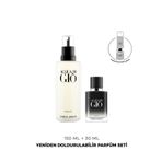 Giorgio Armani Acqua Di Gio Le Parfum 30 ml & 150 ml Yeniden Doldurulabilir Erkek Parfüm Seti 7829999999161