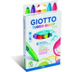 Giotto 433000 Turbo Giant 6'lı Keçeli Kalem