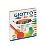Giotto Turbo Color 12'Li Kutu 416000 Keçeli Kalem