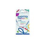 Giotto Turbo Glitter Askılı Paket 8'Li 425800 Simli Keçeli Kalem