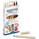 Giotto Turbo Maxi Skin Tones Keçeli Boya Kalemi Seti Ten Renkleri 6 Renk