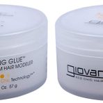 GIOVANNI - Eco Chic Styling Yapıştırıcısı - Özel Saç Modeli (56,7 g Kavanoz) - 2 PAKET