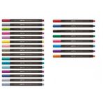 Gıpta 0.4 mm 24 Renk 576'lı Stand Üçgen Fineliner Kalem
