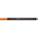 Gıpta 0.4 mm Portakal Üçgen Karton Kutu Fineliner Kalem