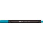 Gıpta 0.4 mm Turkuaz Üçgen Karton Kutu Fineliner Kalem