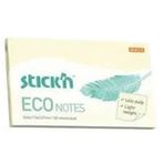 Gıpta 100 Yaprak 76 x 127 Stickn Eco Notes Pastel Sarı Not Kağıdı