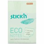 Gıpta 100 Yaprak 76 x 51 Stickn Eco Notes Pastel Yeşil Not Kağıdı