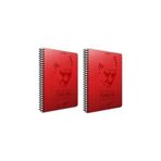 Gıpta 1549 Atatürk Spiralli A4 120 Yaprak Kareli 2'li Defter