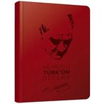 Gıpta 161-AKK Atatürk Diary 9x14 Sert Kapak Siyah Günlük Ajanda