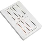 Gıpta 2024 139 - SKK - 1 Scalia Iplik Dikişli Termo Deri Kapak 13 x 21 cm Günlük Ajanda