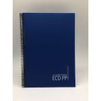 Gıpta 2035 Eco Spiralli Pp. Kapak A4 120 Yp. Çizgili Lacivert Defter