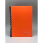Gıpta 2035 Eco Spiralli Pp. Kapak A4 120 Yp. Çizgili Turuncu Defter