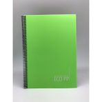 Gıpta 2035 Eco Spiralli Pp. Kapak A4 120 Yp. Çizgili Yeşil Defter