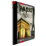 Gıpta 2440 Metropol 17x24 cm Sert Kapak Kareli 120 Yaprak Defter