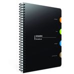 Gıpta 2908 Quadro Spiralli PP Kapak 17X24 150 Yaprak Defter