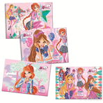 Gıpta 3089 Winx 17x24 cm 15 Yaprak Resim Defteri