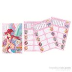Gıpta 3130 Winx Ders Programlı 16x24 3 Yaprak Okul Etiketi