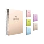 Gıpta 3234 Pastoral 60 Yaprak A4 Spiralli Pp. Kapak Kareli 4'lu Paket Defter