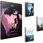 Gıpta 3843 Adventure Spiralli Karton Kapak A4 80 Yp Çizgili Defter