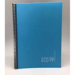 Gıpta 4176 Eco Spiralli Pp Kapak Defter A4 60 Yaprak Kareli 1 Adet Mavi Defter