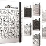 Gıpta 4226 Beat Sert Kapak 19x26 cm 120 Yaprak Kareli 2'li Not Defteri