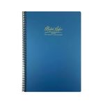 Gıpta 4474 Metal 17x24 80 Yaprak Spiralli Pp Kapak Kareli Defter