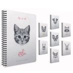 Gıpta 4682 Life Is Cool Spiralli Sert Kapak 19x26 cm 120 Yaprak Çizgili Karışık Renk 1 Adet Defter