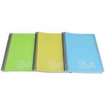 Gıpta 5036 Bx Notes Spiralli Seperatörlü Plastik Kapak A4 180 Yaprak 5+2 Defter