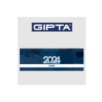 Gıpta 504-BTK 2024 12x33 cm Haftalık Masa Takvimi